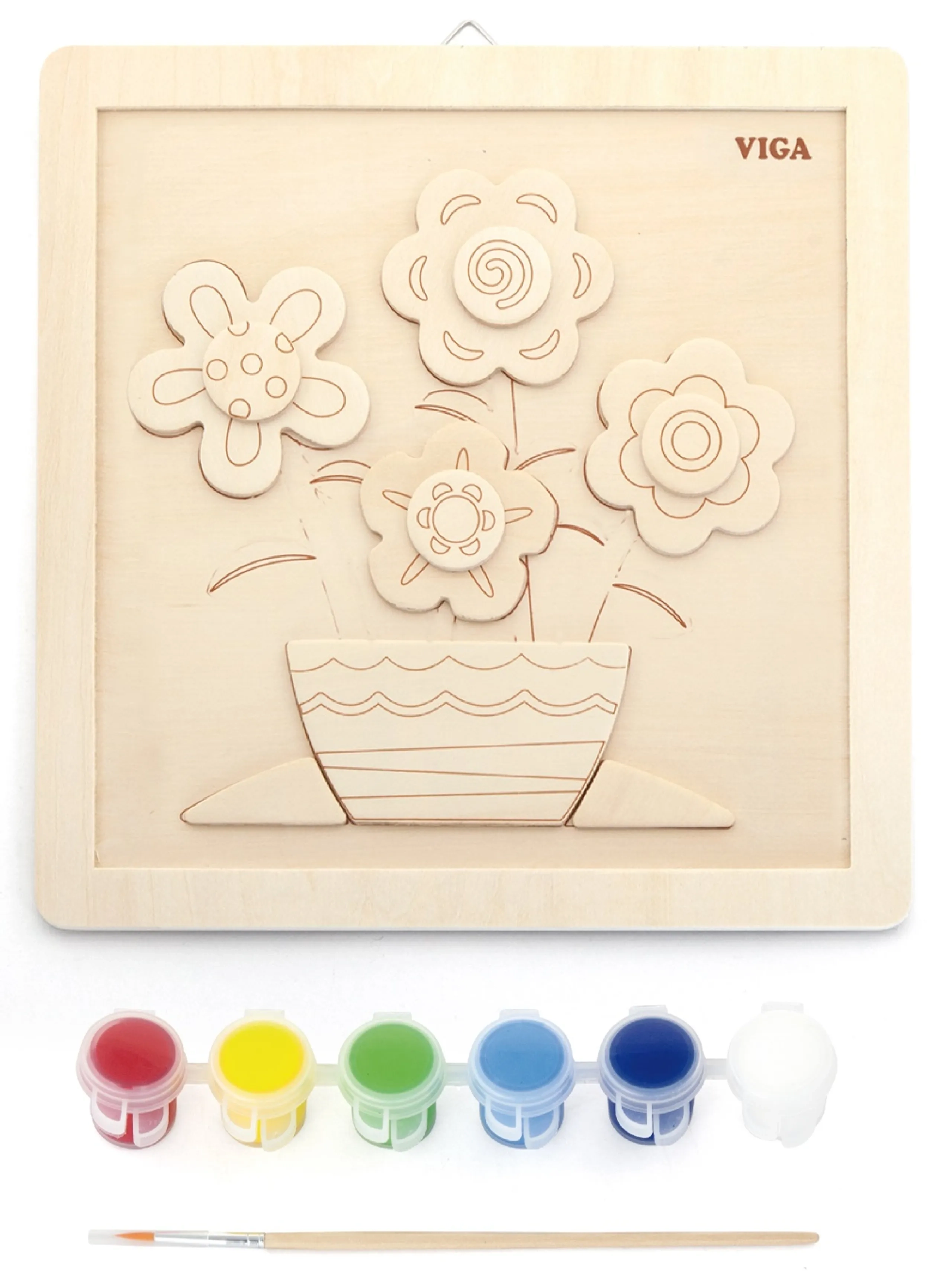VIGA DIY Making Flowers Kit - 2+ years