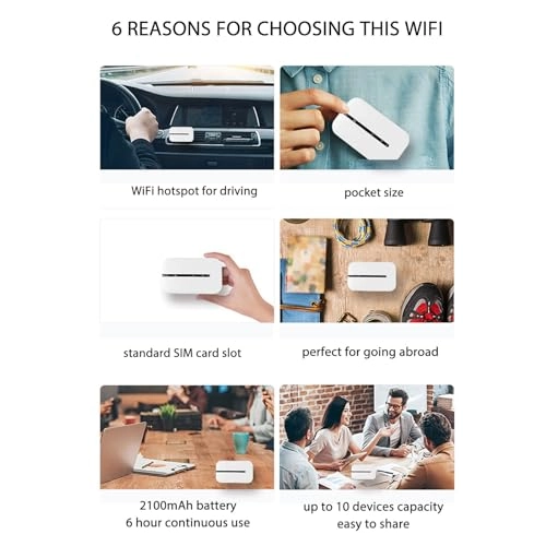 4G LTE Pocket WiFi Router