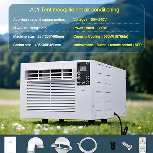 Portable Air Cooler - 550W