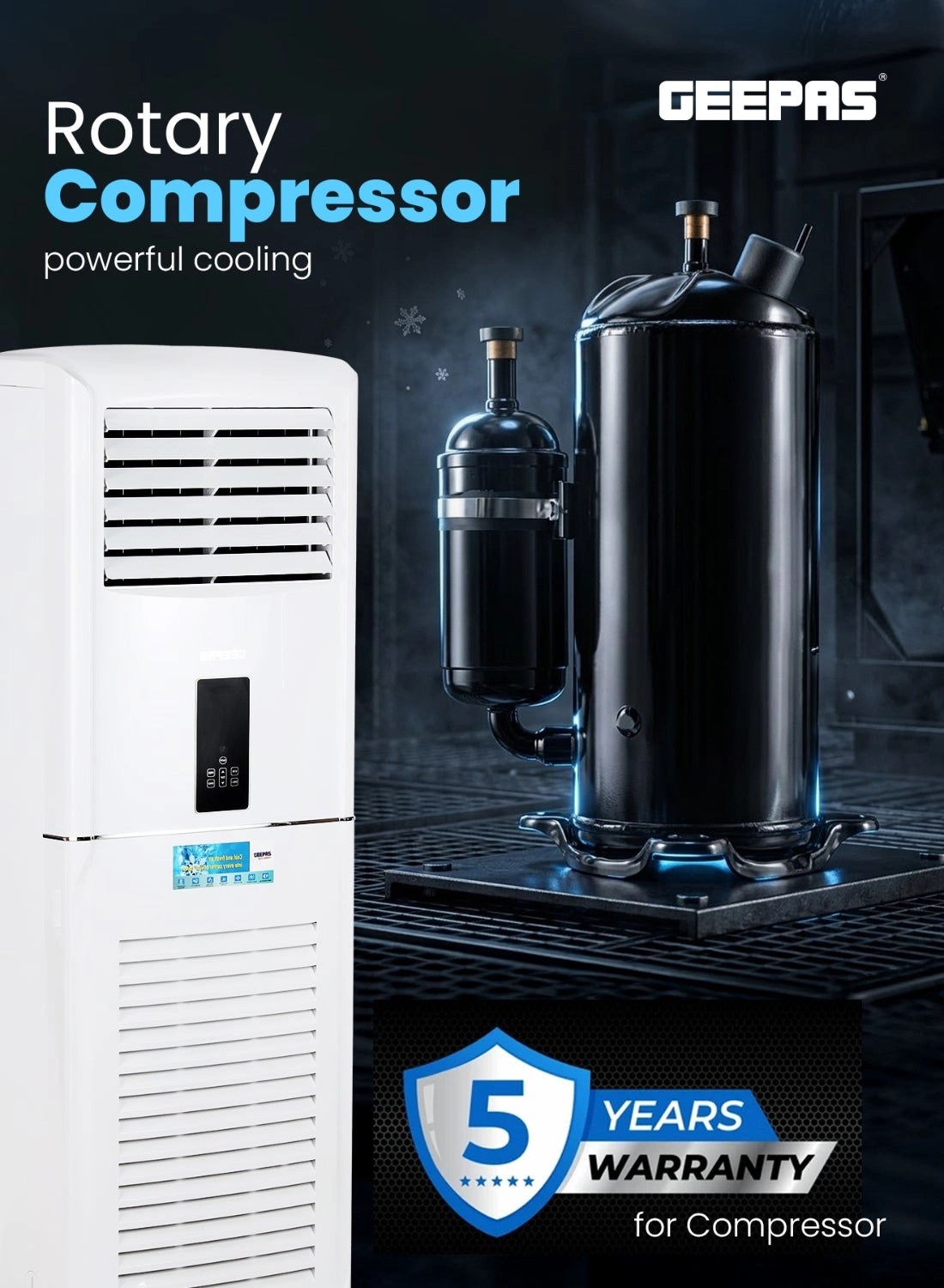 GACFS3634CA - 3 Tons Portable 32073 BTU
