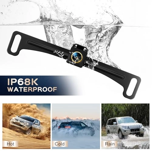 License Plate Backup Camera - Night Vision RCA 1080P