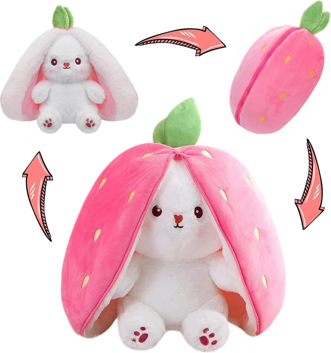 future shop Bunny Rabbit 28 cm Plush - Reversible Chain