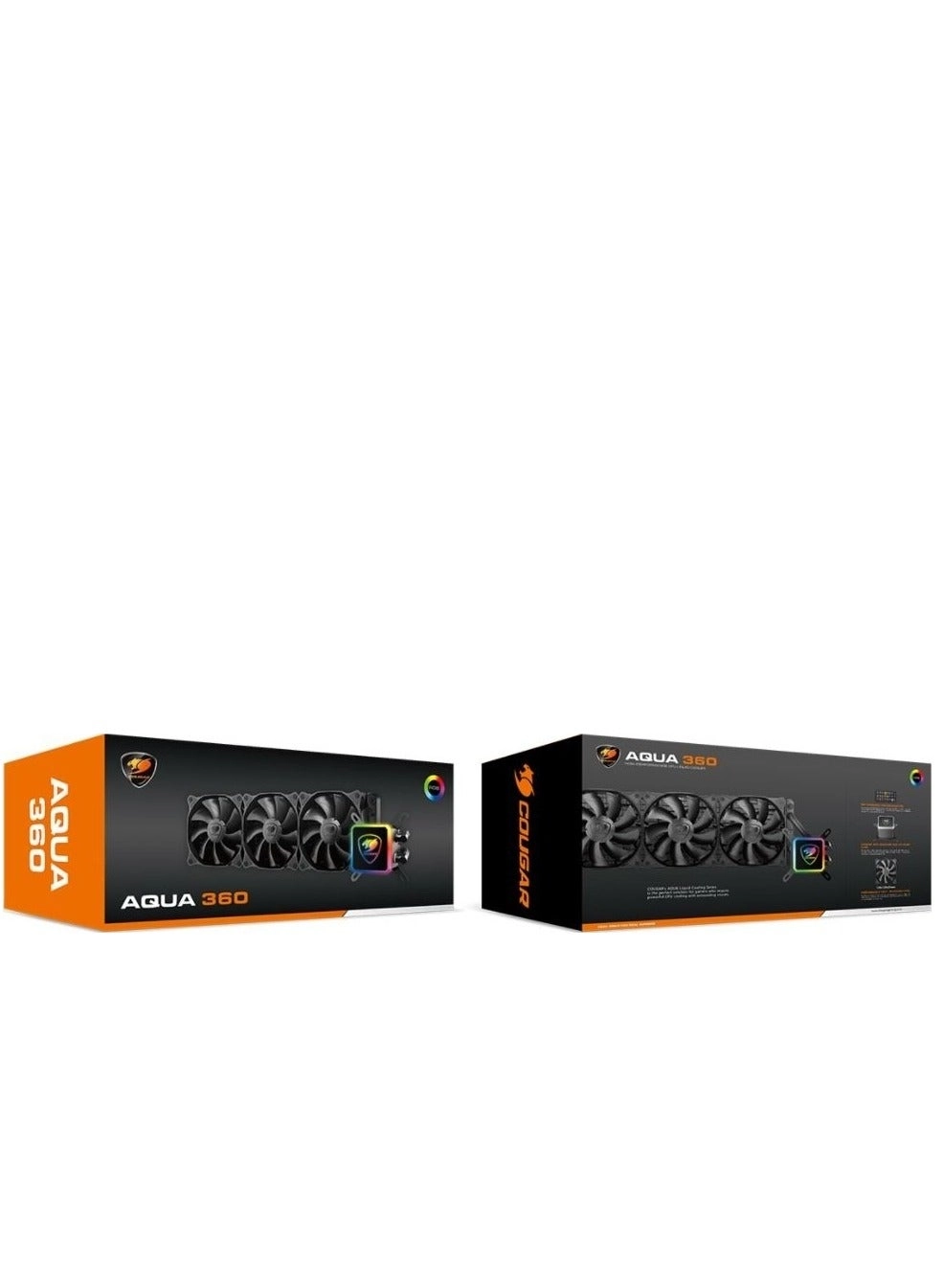 Aqua 360 - CPU Liquid Cooler RGB Black