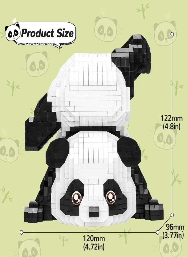 Cute Panda Mini Building Blocks - 1325 pcs