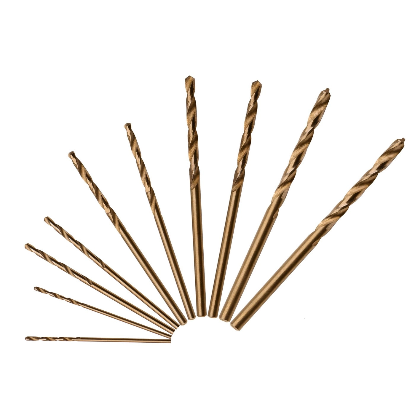 SPKLINE Drill Bit Set - High Speed Steel Cobalt 10 Pcs 1mm 1.5mm 2mm 2.5mm 3mm