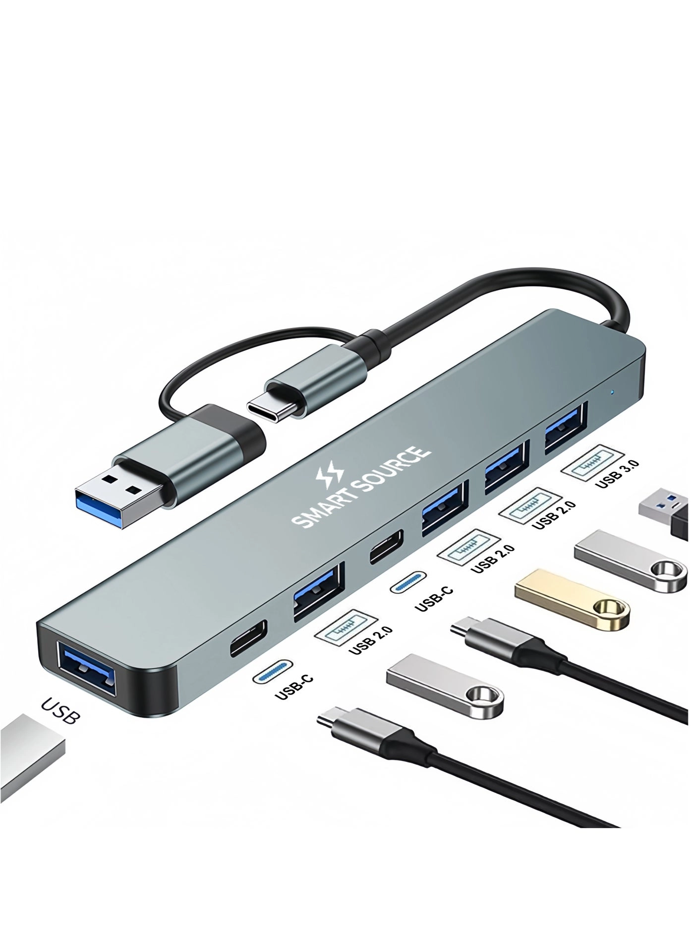 SmartSource USB C Hub
