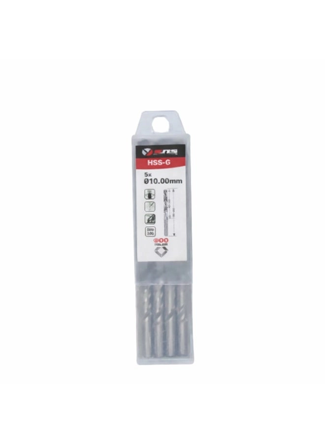 RNS HSS-G TWIST DRILL BIT - Steel 5 10.0 mm