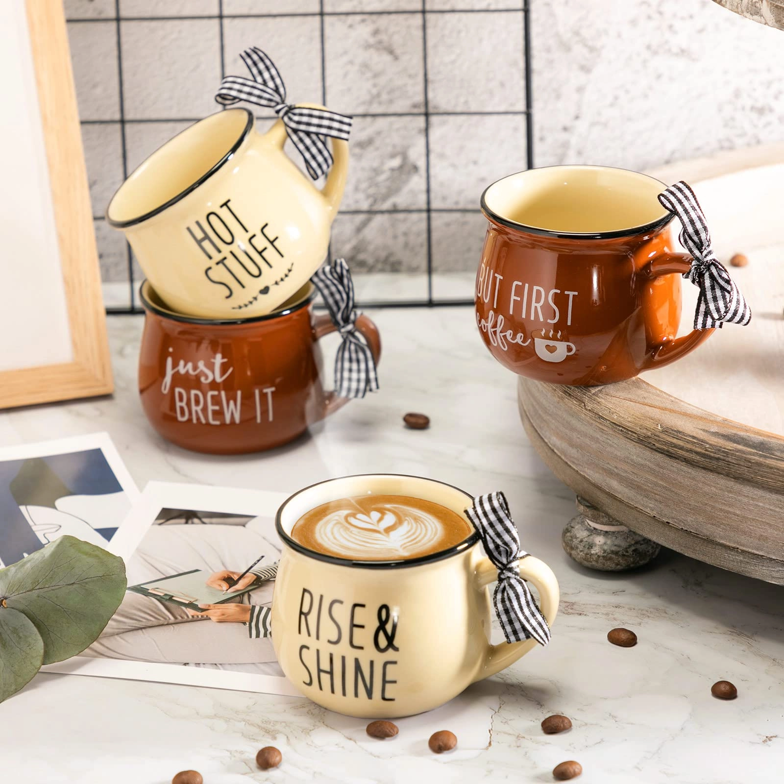 Farmhouse Mini Mug - 4 pcs - 150 ml
