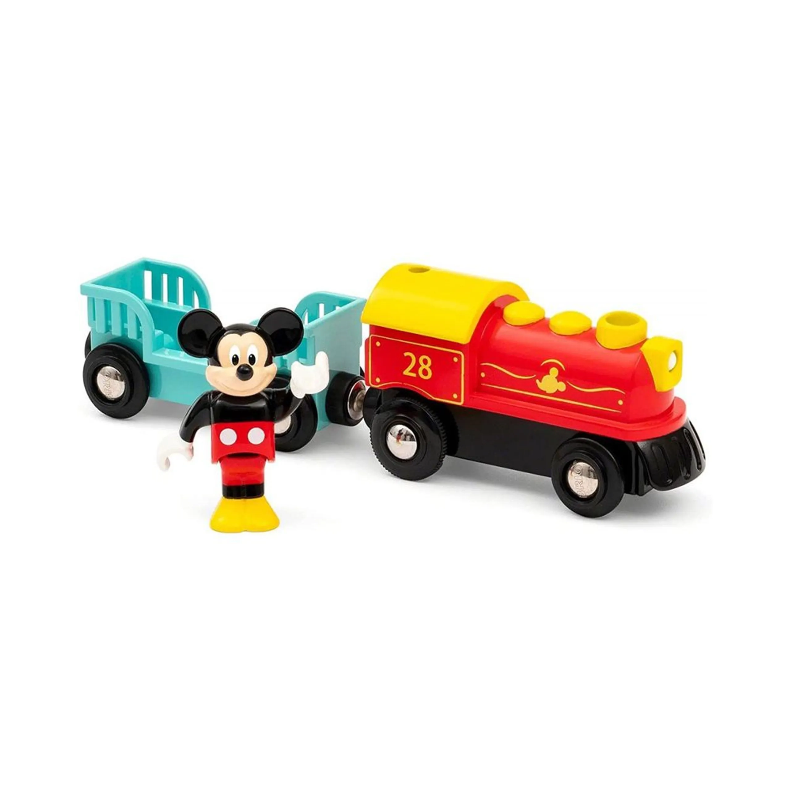 Mickey Mouse Battery Train - 3 pcs