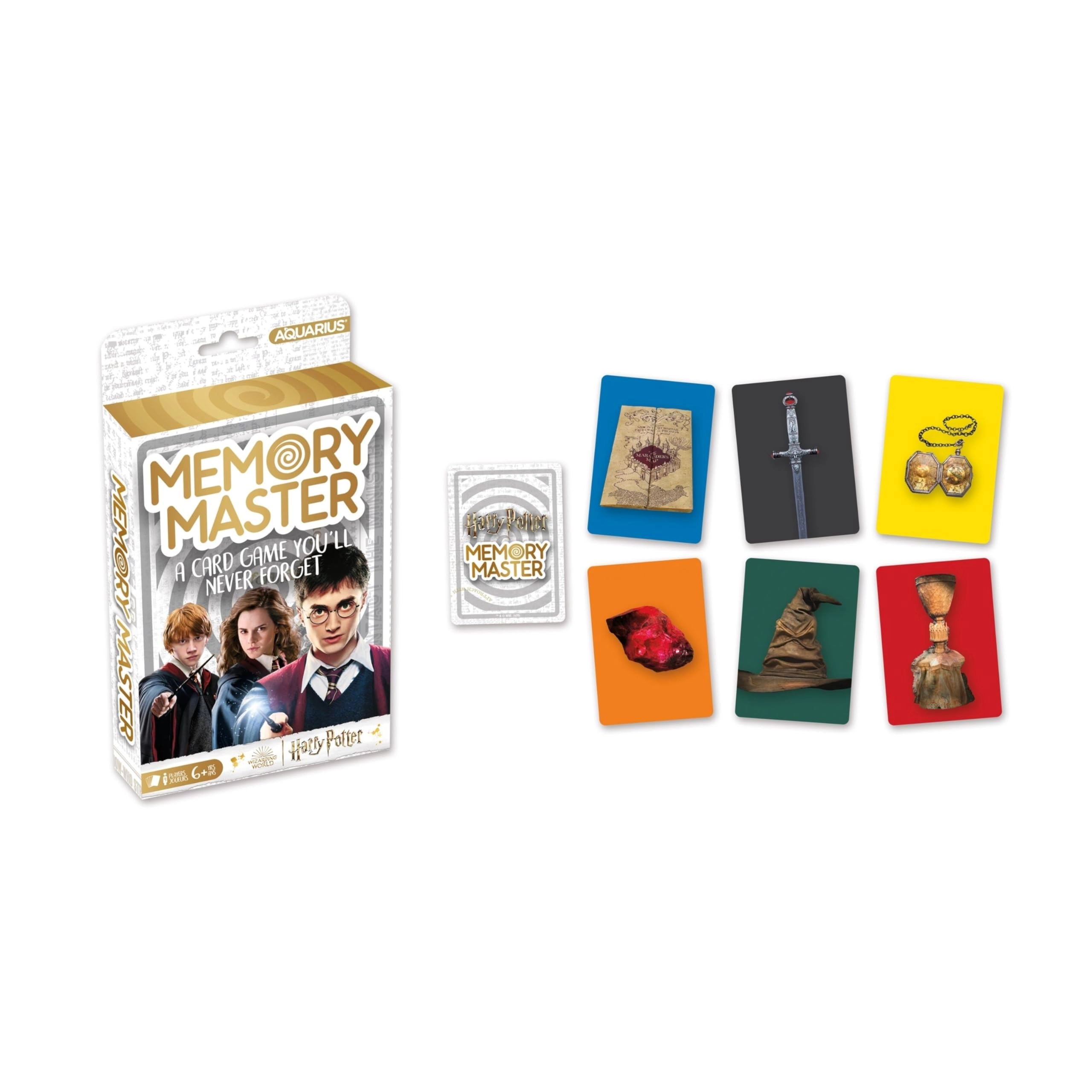 Aquarius Harry Potter Memory Master - Card Game