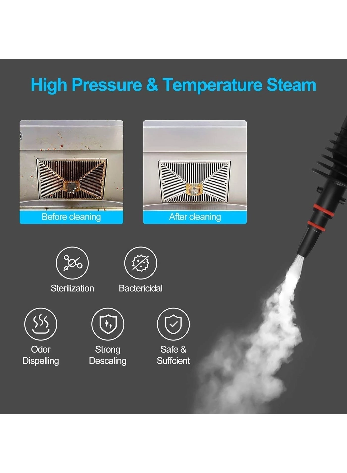 Handheld Steam Cleaner - 3.0bar 350ml