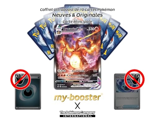 Dracaufeu VMAX - 36 months - 3 years 10 pieces