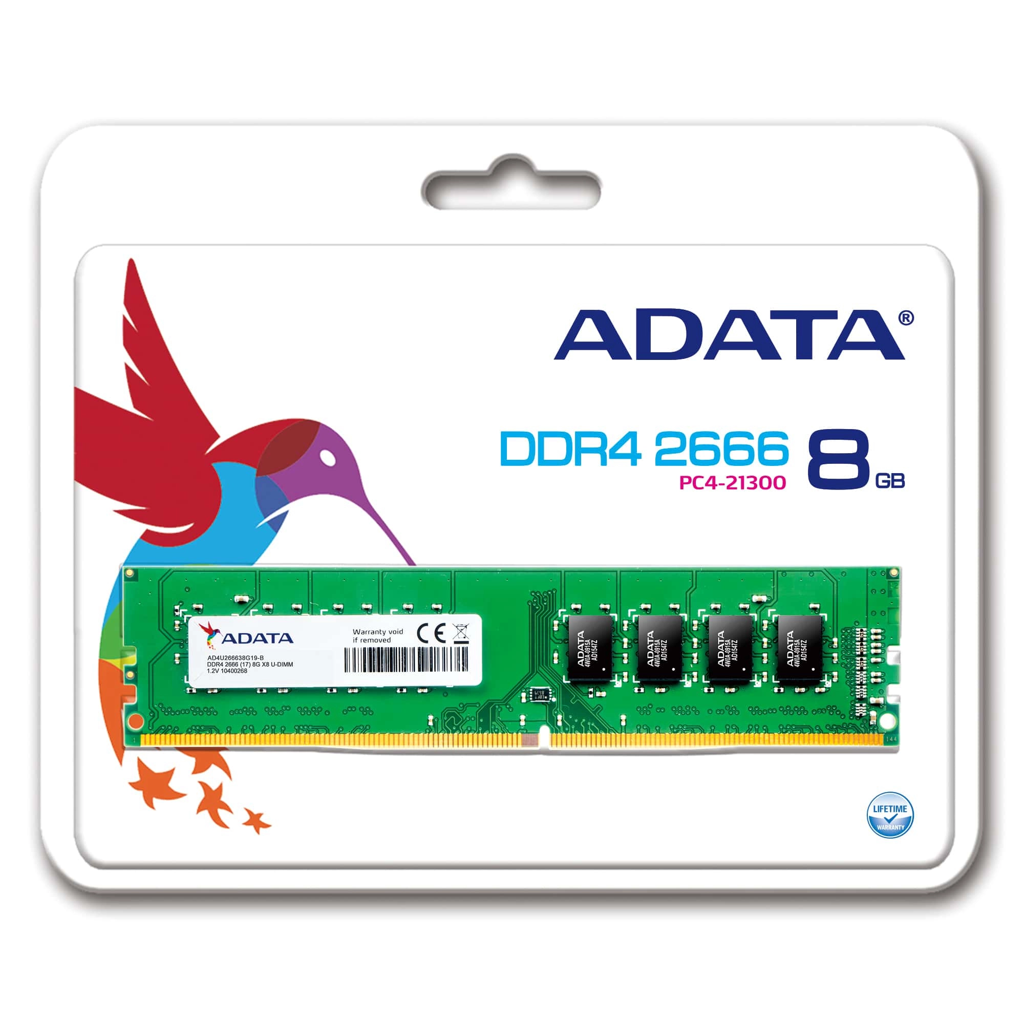 Premier - 8GB 2666MHz U-DIMM DDR4