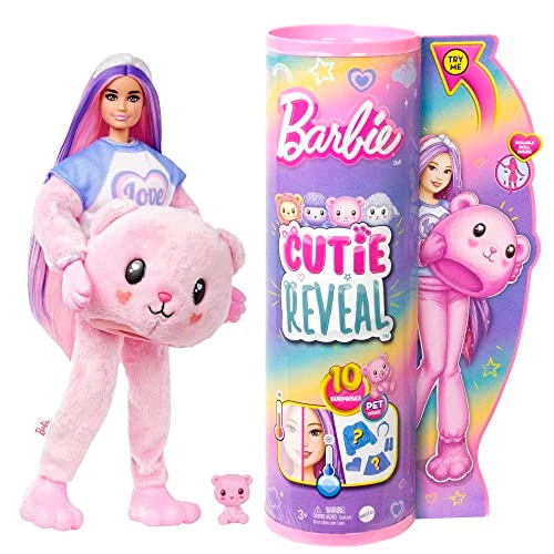 Barbie Cutie Reveal - Cozy Cute Tees Teddy Bear