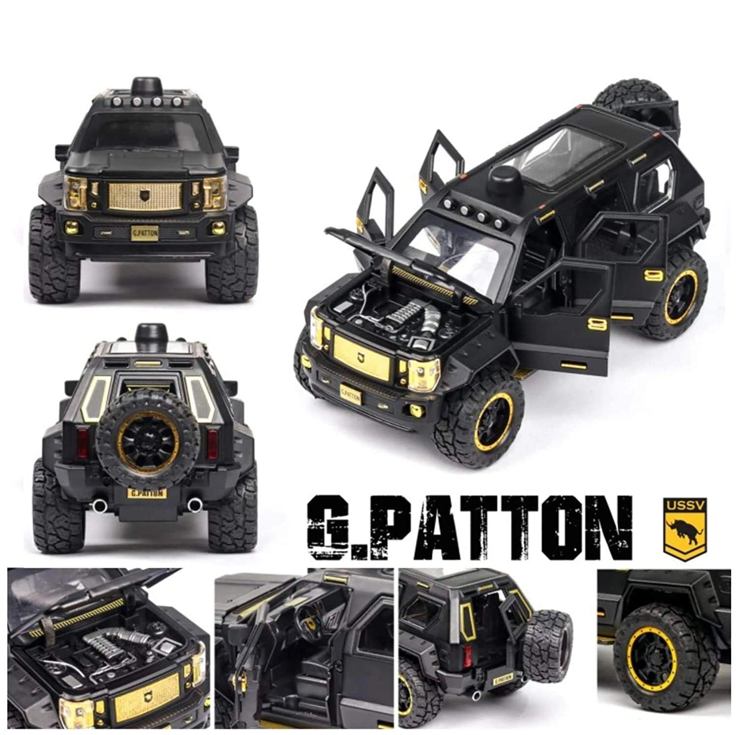 G Patton Model Car