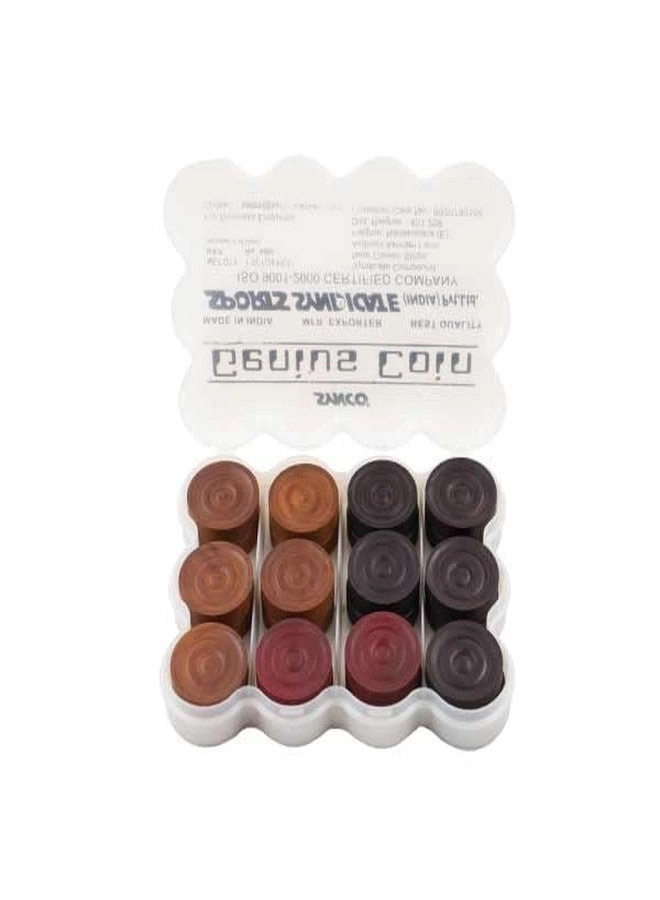 Carrom Coins + Striker