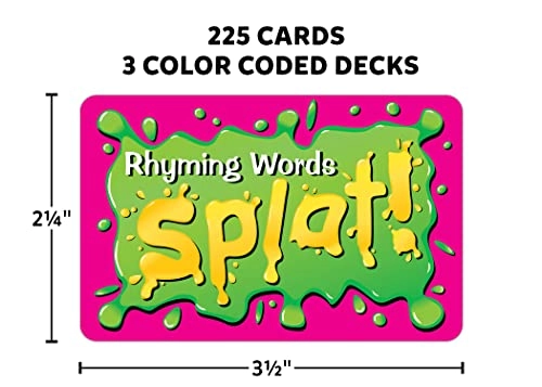 Rhyming Words Splat Game - Kid 225 pieces