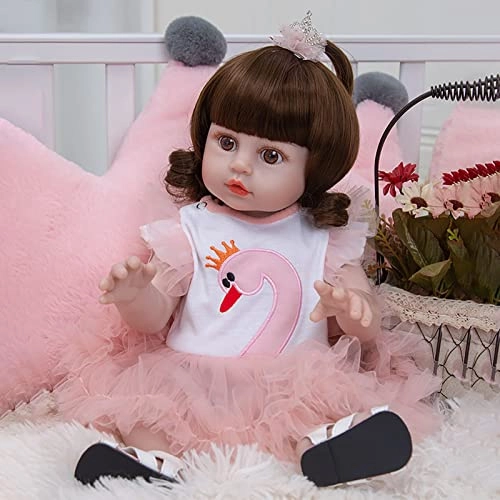 Reborn Baby Doll - 19 Inch Vinyl Girl