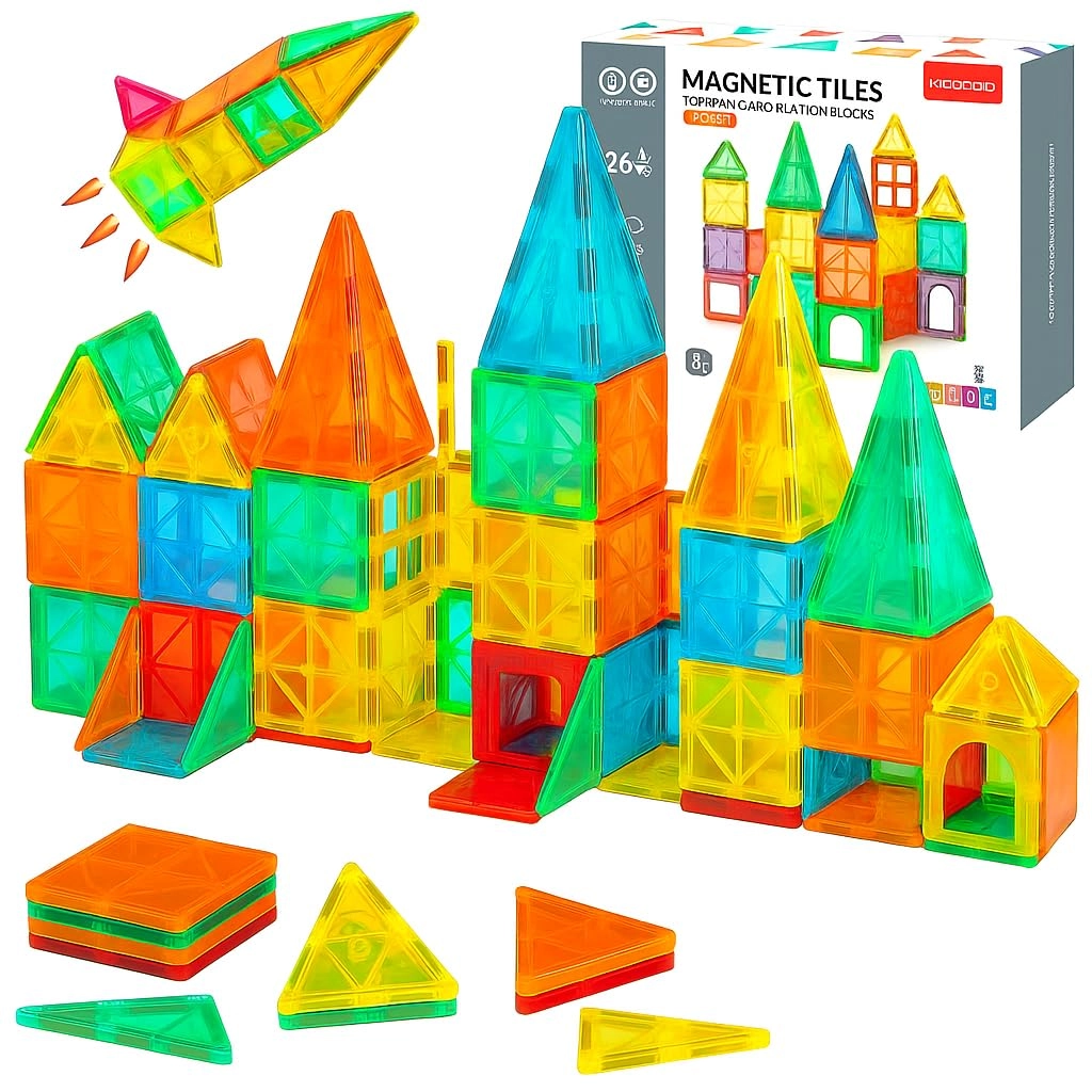 Magnetic Tiles - 26 pcs