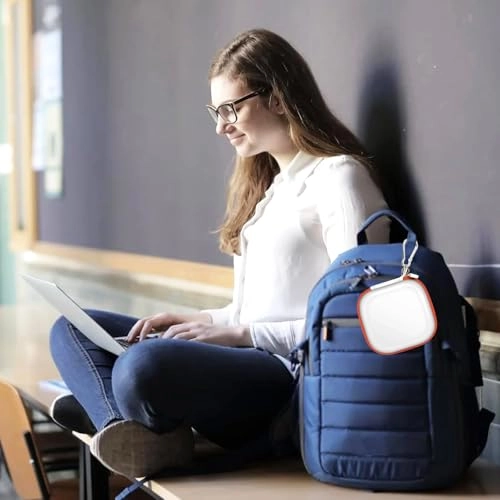 Hard Case Compatible with SIMO/for Skyroam Solis Lite - White Pouch