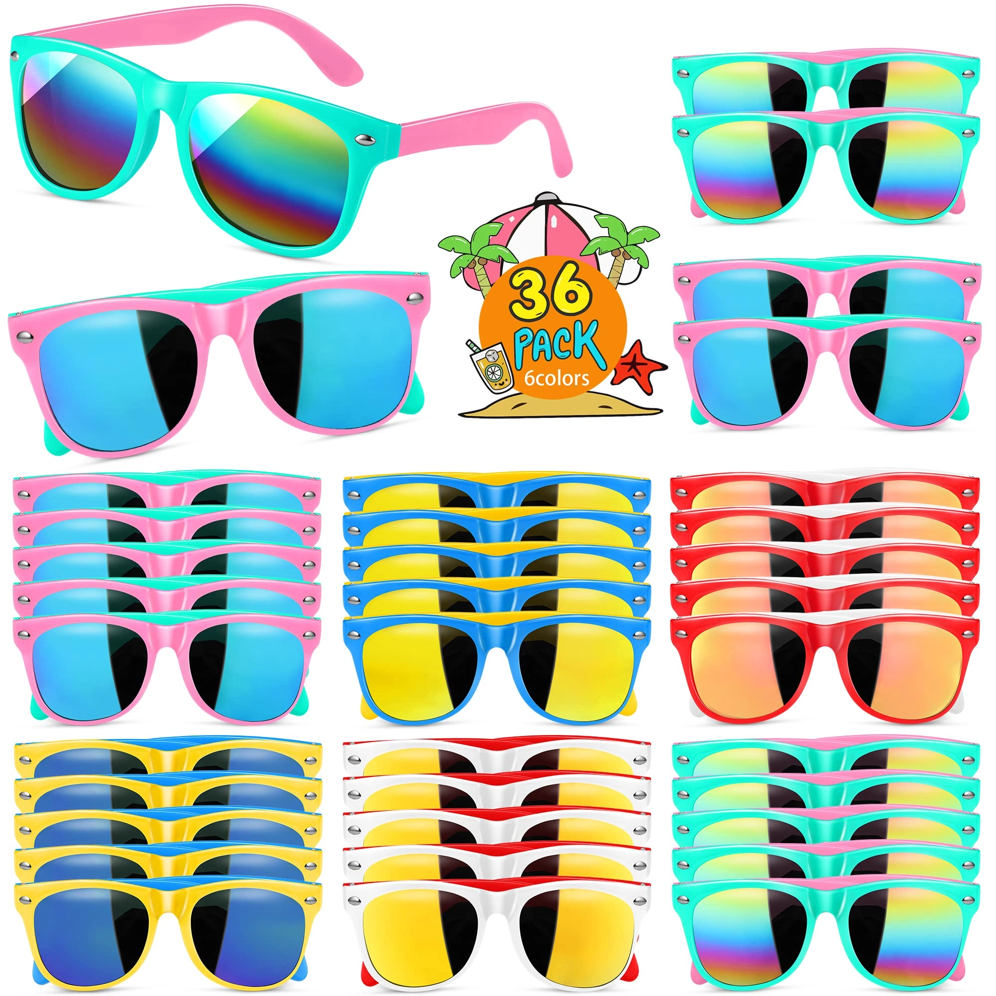 ginmic Kids Sunglasses - Multicolor Pack
