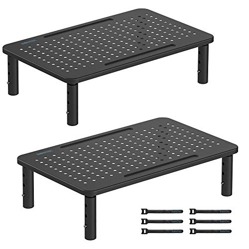 Monitor Stand Riser - 2 Pack 3 Height Adjustable 44LBS20KG