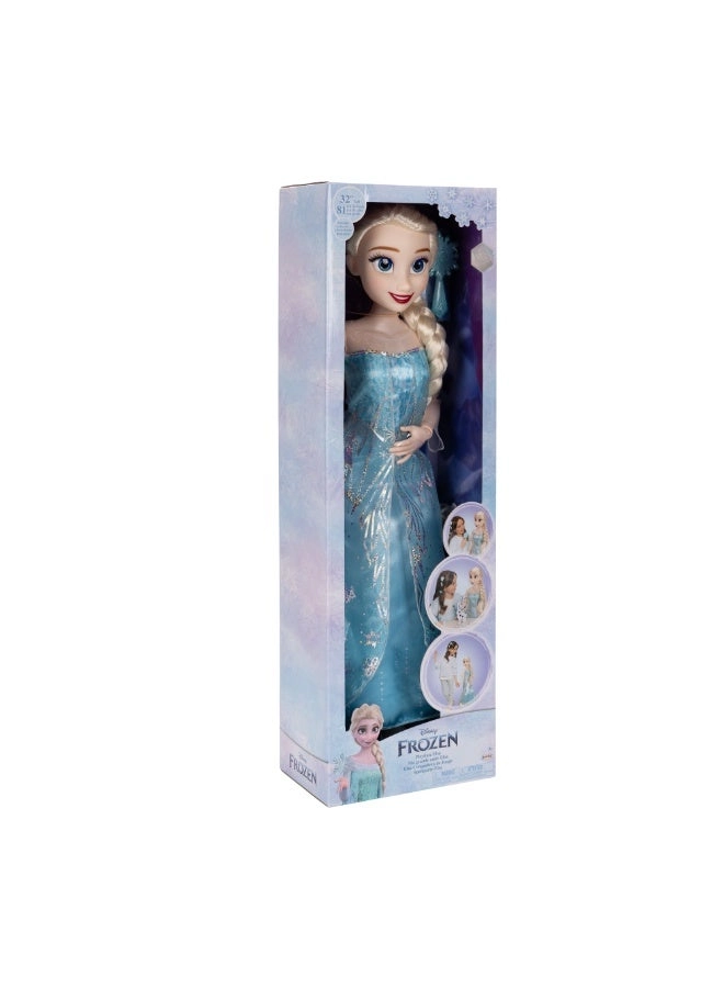 Elsa Doll - 32-Inches Polyester Ages 3+