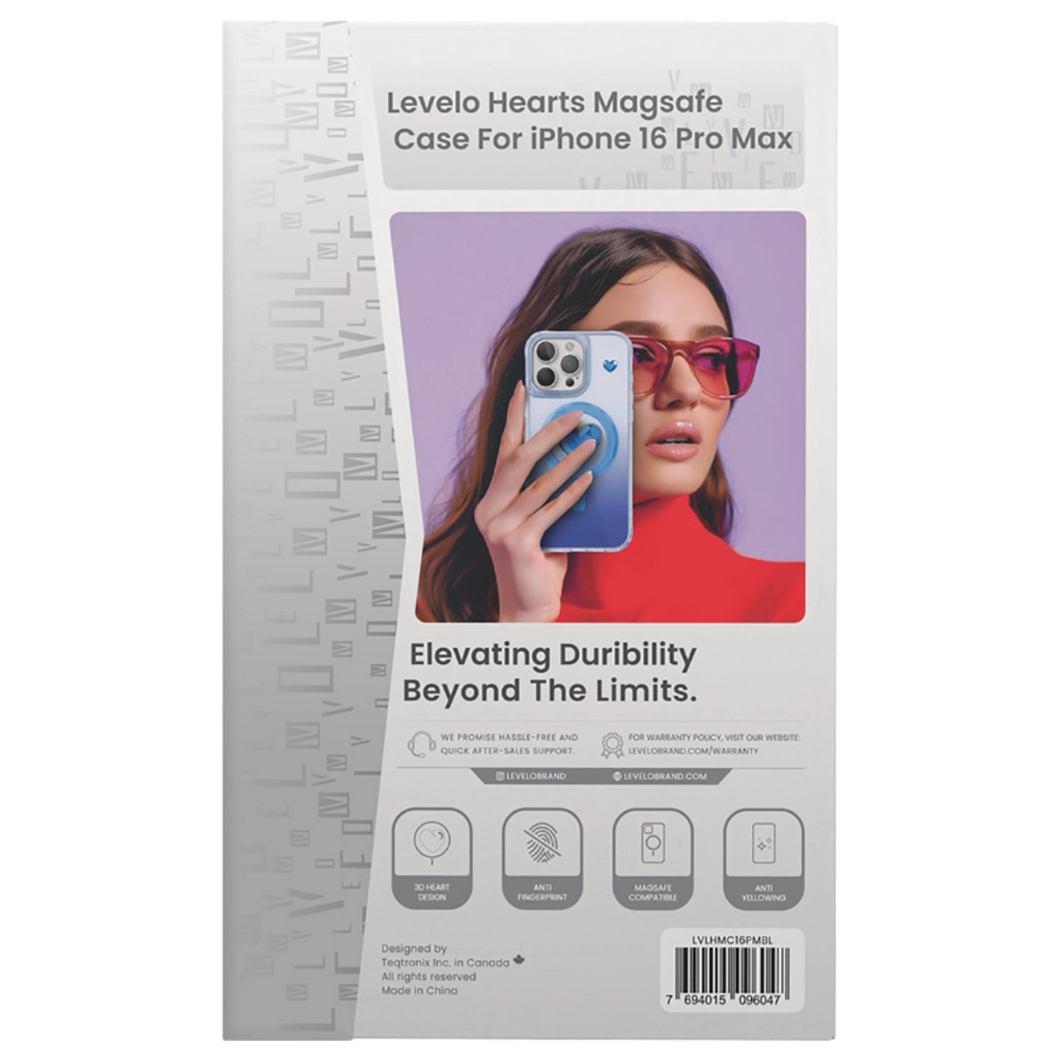 Hearts MagSafe Case - Anti-yellowing material Case for iPhone 16 Pro Max