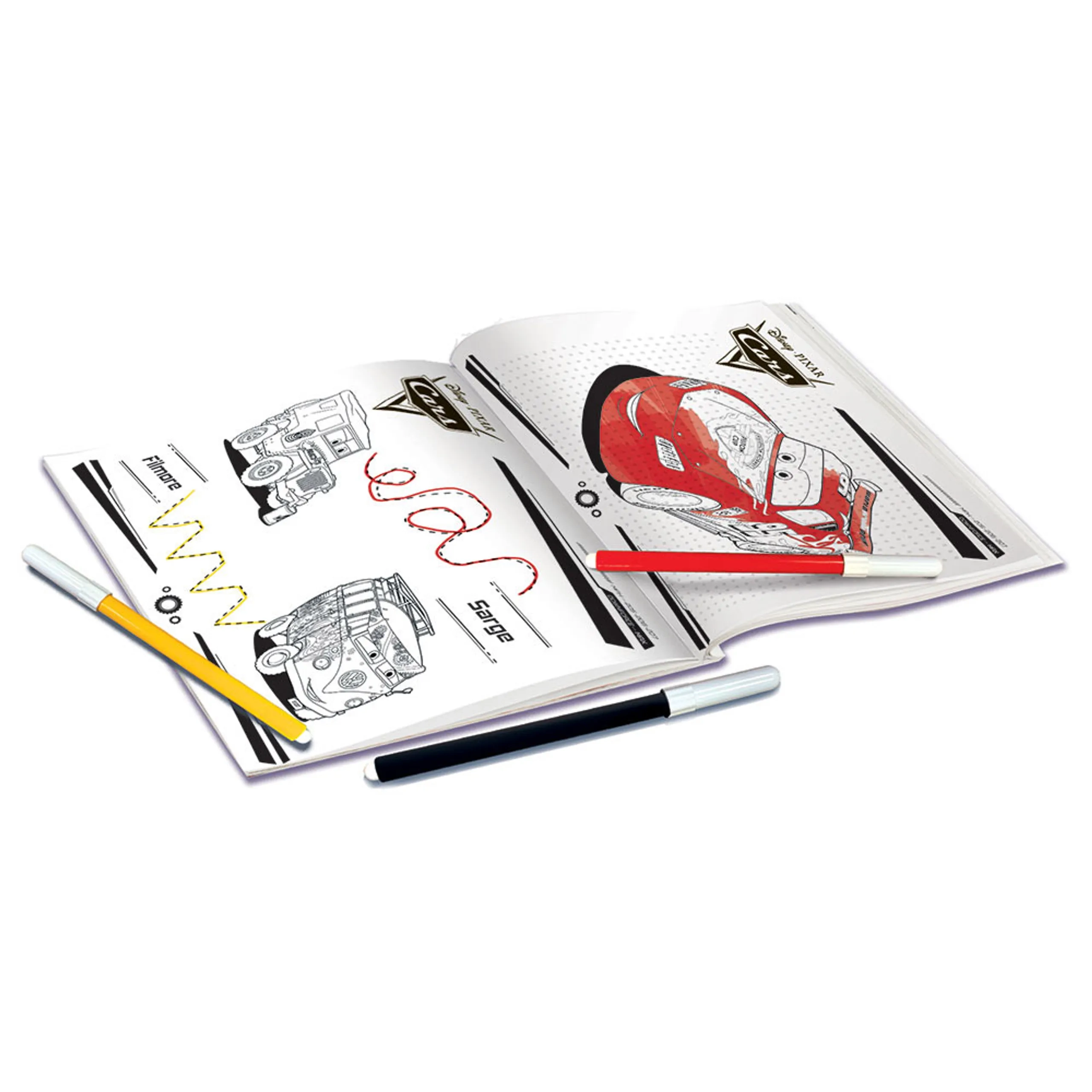 Pocket Drawing School Kit - Erasable pen Coloured pens