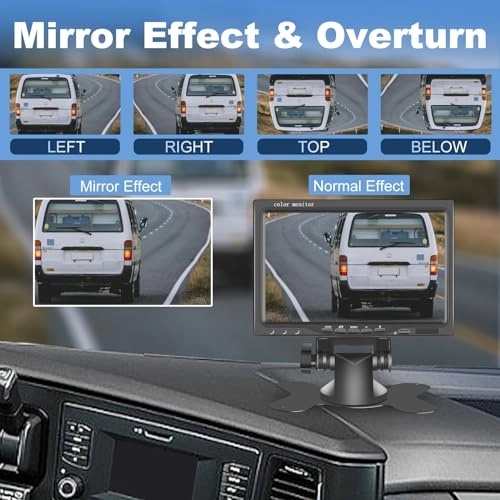 Backup Camera - 18IR Night Vision Wired 800*480