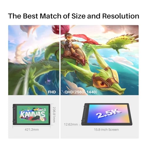 KAMVAS 16 (Gen 3) - 8192 Levels