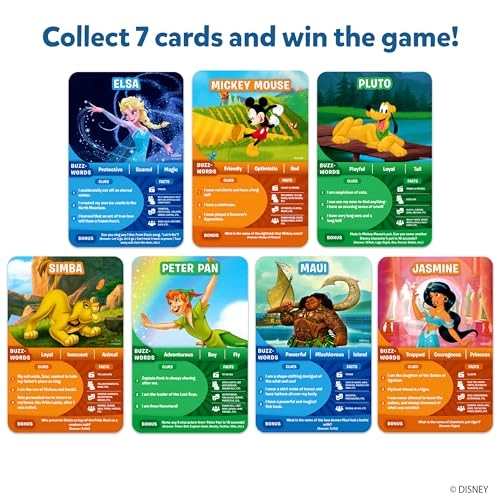 Guess in 10 Disney - Card Game