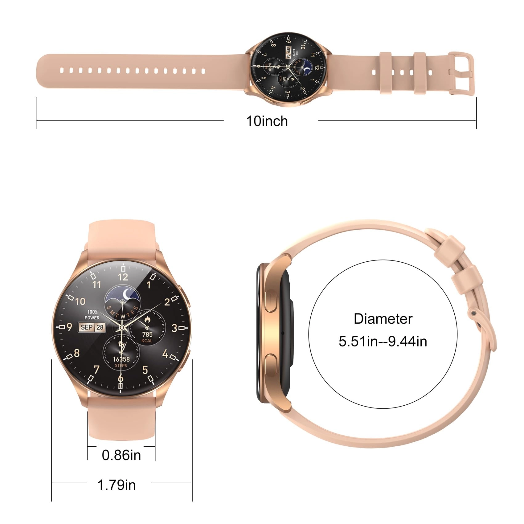 Smart Watch - 1.85"