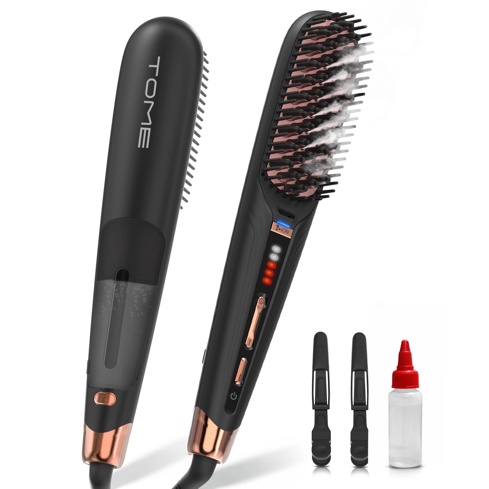 tome Steam Hair Straightener Brush