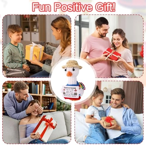 Graduation Goose Crochet - 9x8x6cm