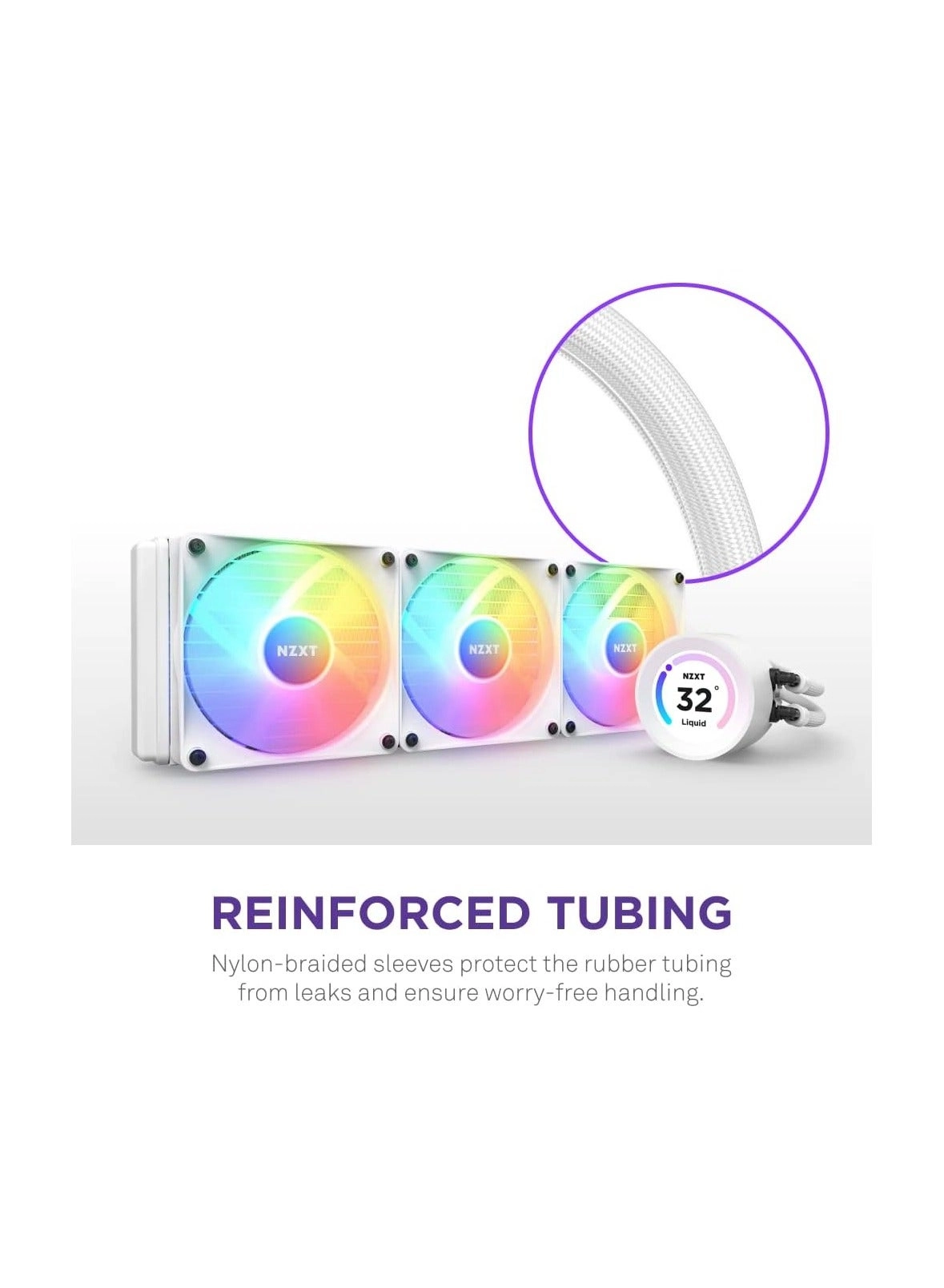 Kraken Elite 360 RGB - three fan(s)