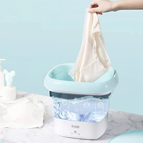 Folding Clothes Washing Machine - Portable Ultrasonic Cleaning