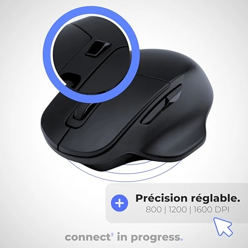 HELO Ergonomic Vertical Mouse - Wireless