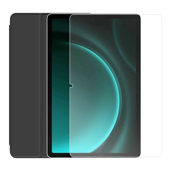 Smart Clear Screen Protector for Samsung Galaxy Tab S9 FE Plus + Case Cover for Samsung Galaxy Tab S9 FE Plus