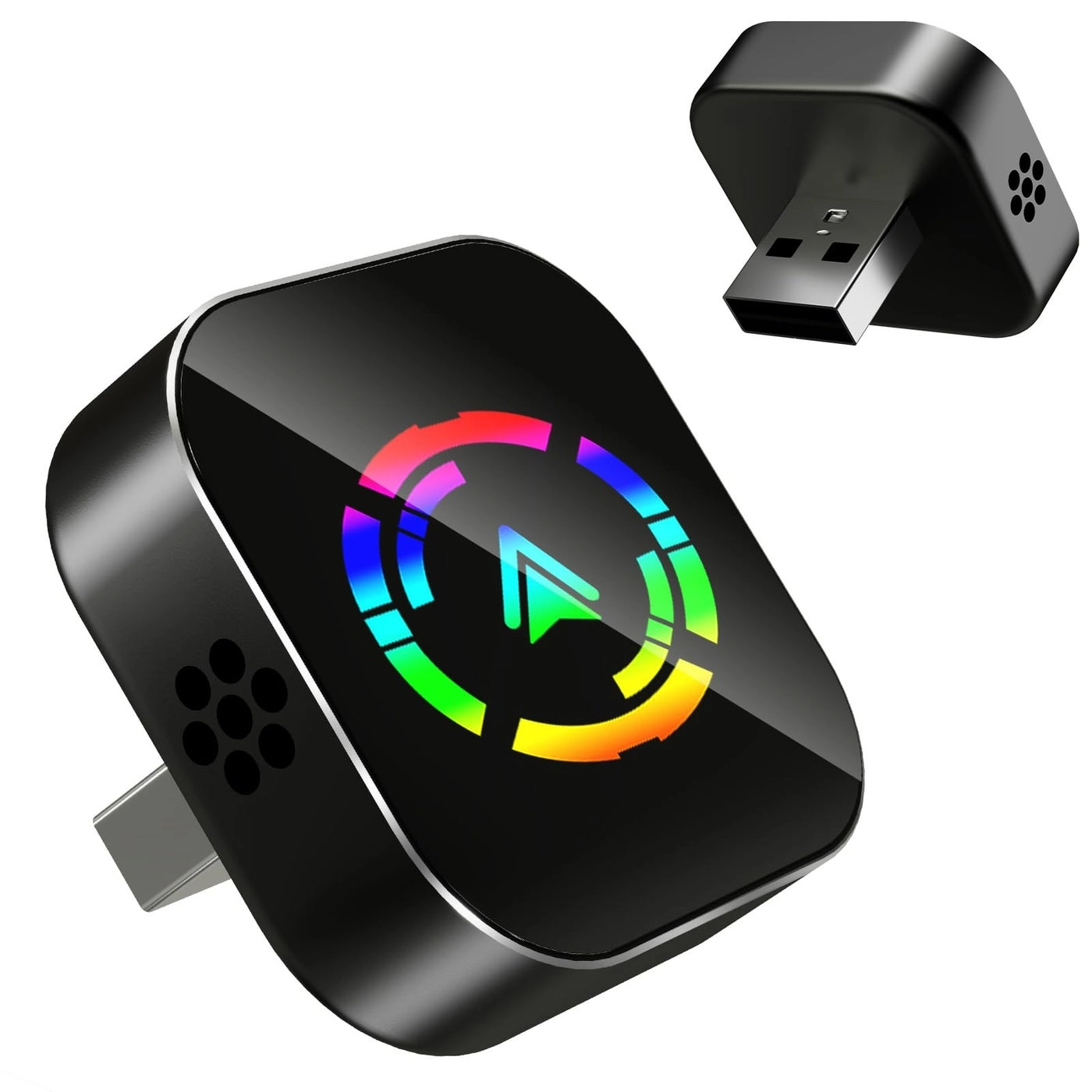BSUBSU Wireless CarPlay Adapter - 2026 Upgraded Wired to Wireless Type-C Extension