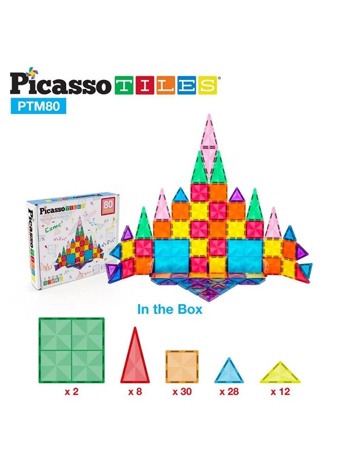 Magnetic Mini Diamond Tiles - 80 pcs