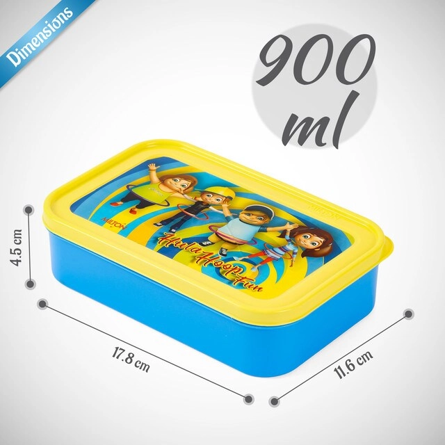 School Time Lunch Box - 900ml