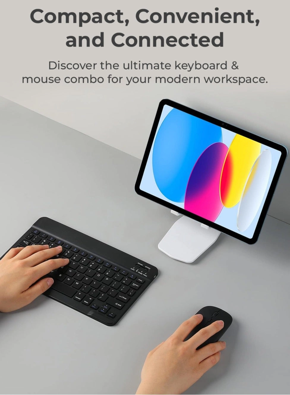 Keyboard & Mouse Combo - EN/AR Wireless