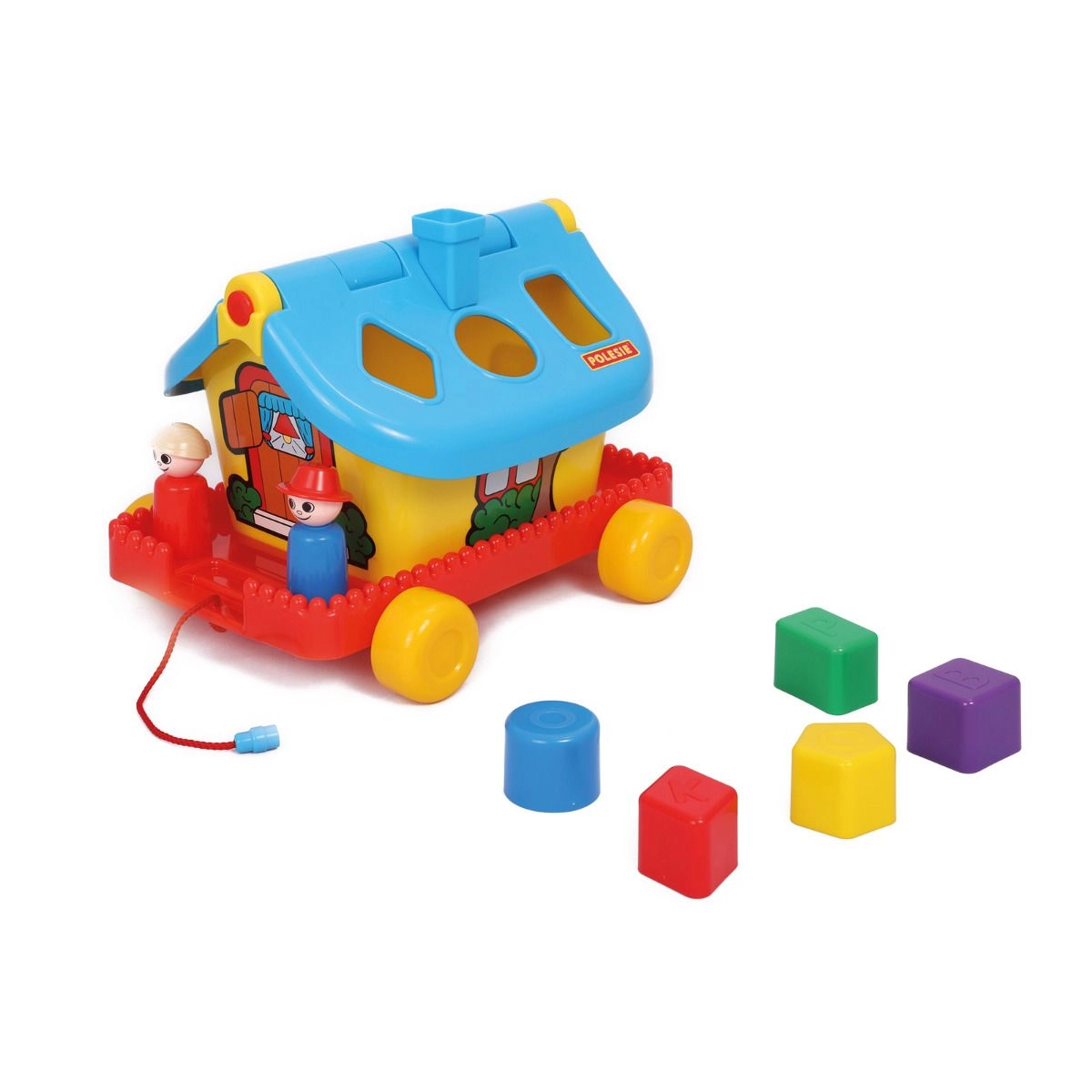 Garden wheeled house