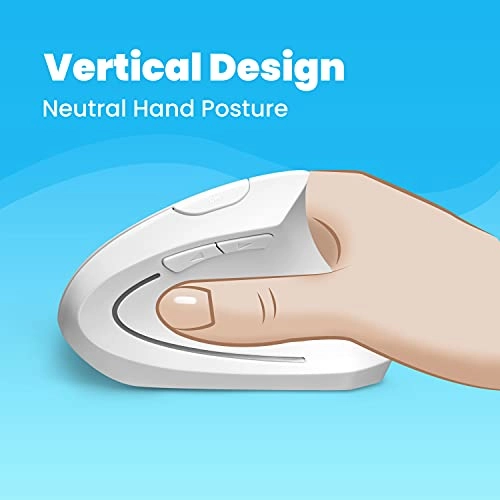 PERIMICE-713W Ergonomic Vertical Mouse - Wireless