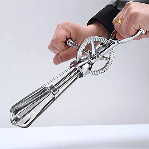 Manual Egg Beater - Stainless Steel Heavy Duty