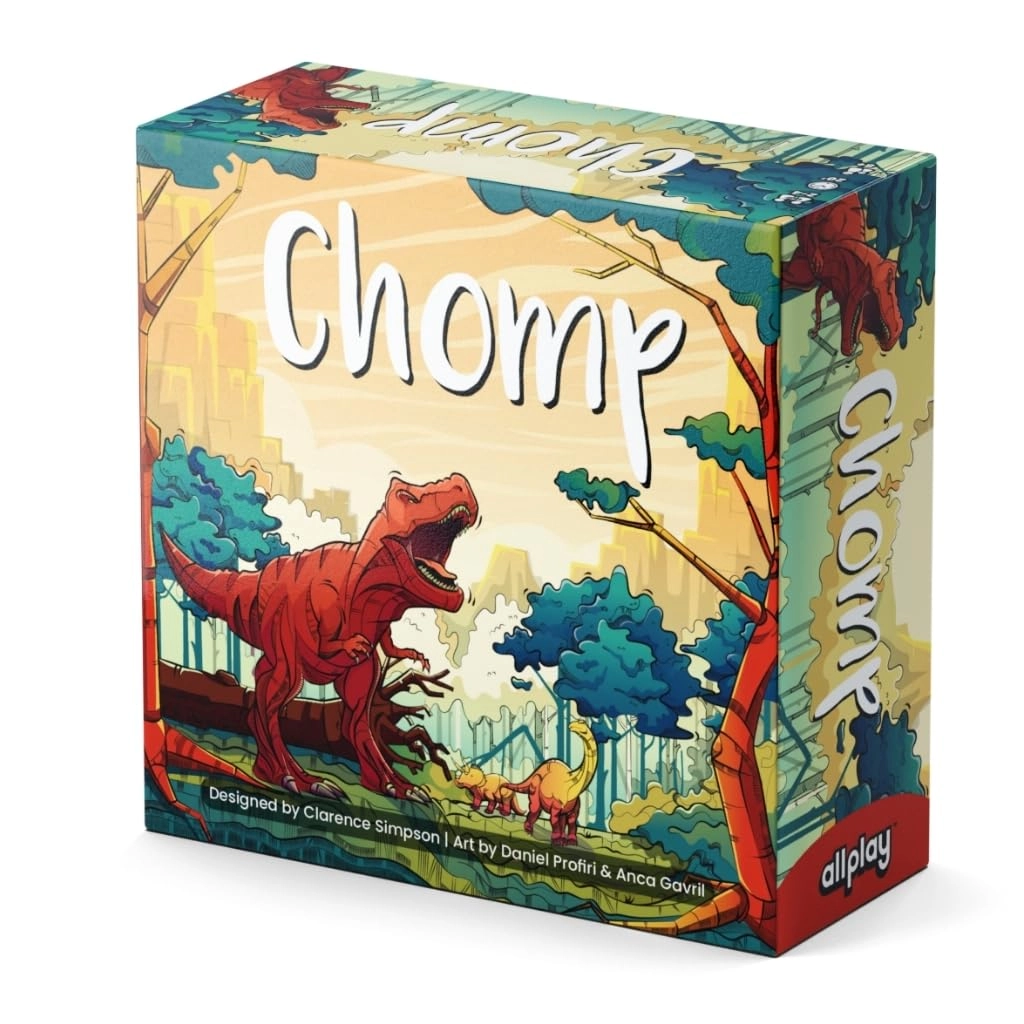 Allplay Chomp: Meeple Upgrade - Tile Laying Game