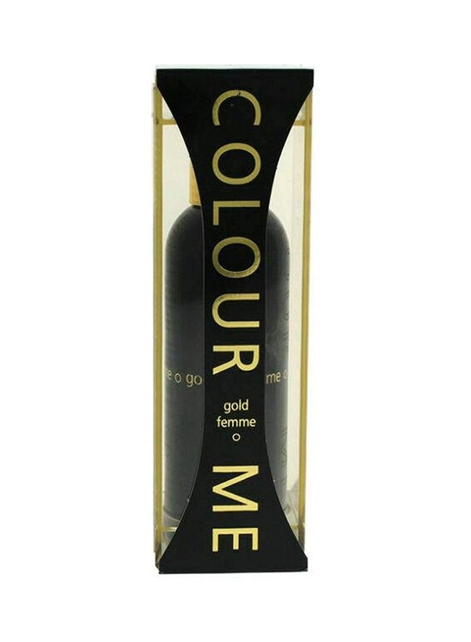 Colour Me Femme Gold Eau de Toilette 100ml Bundle