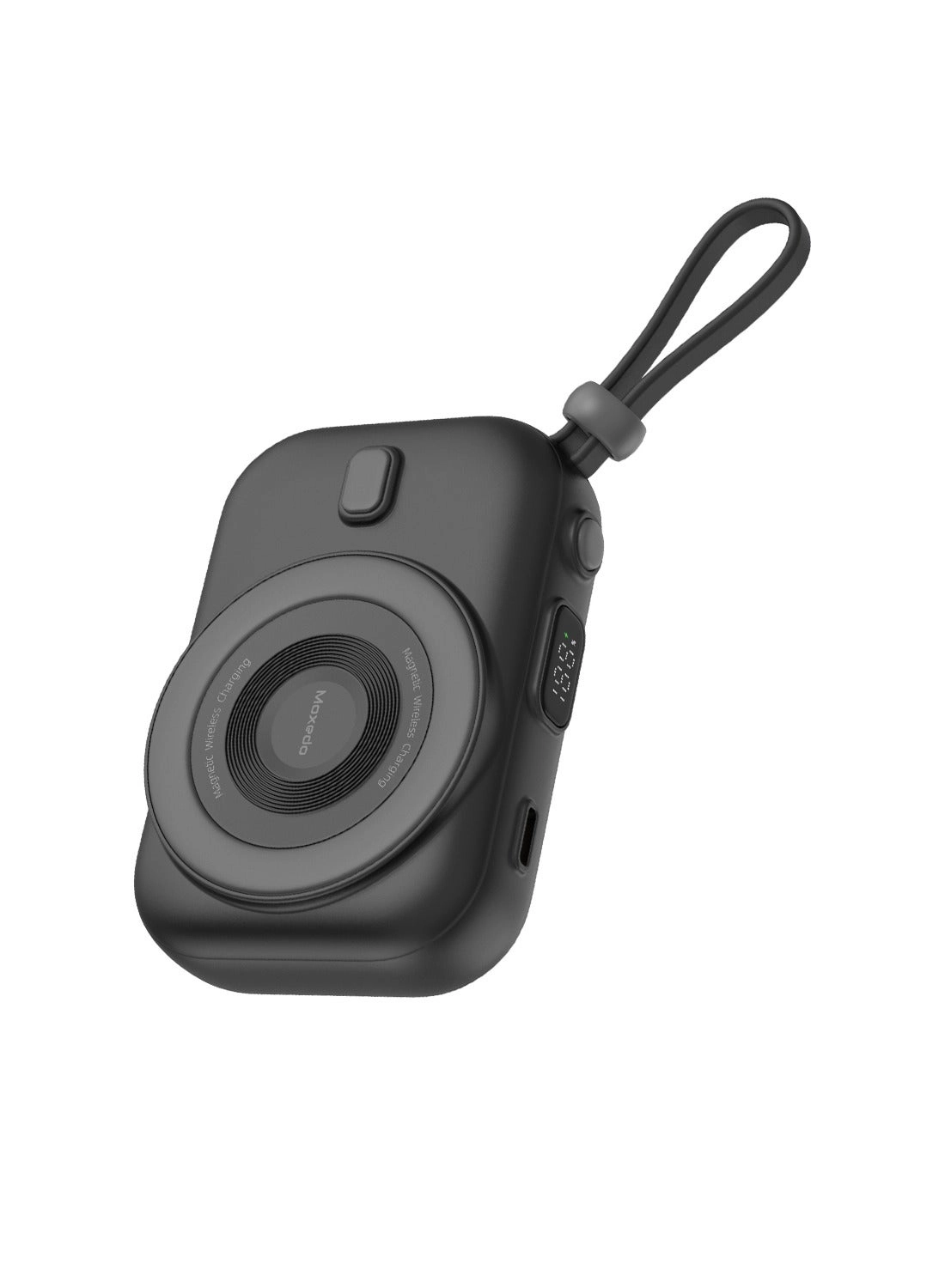 Moxedo Snap-On Wireless Charging Power Bank - 8000 Watt-hour 15 W Wireless 1