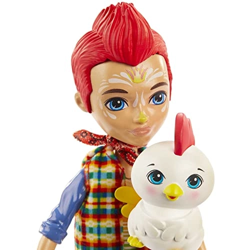 Redward Rooster Doll - 6-inch + Cluck Figure
